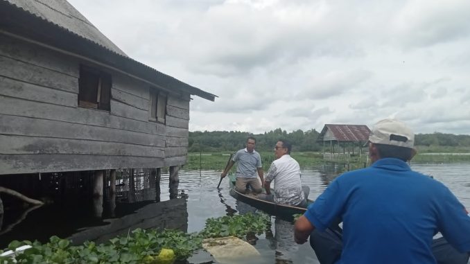 Pj Bupati Muaraenim Diwakili Plt Camat Gelumbang Peduli Masyarakat